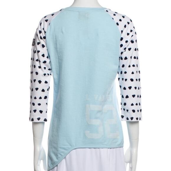 CLOT Johanna Ho X Peanuts 3/4 Sleeve Raglan Tee T-Shirt New with Tag W-532 Sz S - Picture 4 of 12